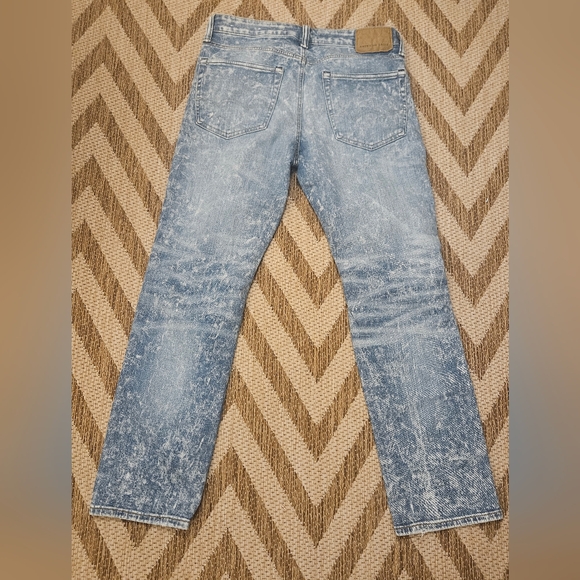 American Eagle Distressed Acid Washed Jeans 31x30 5191 Destroyed patched rips - Picture 12 of 13